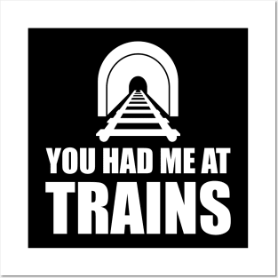 Train - You had me at trains w Posters and Art